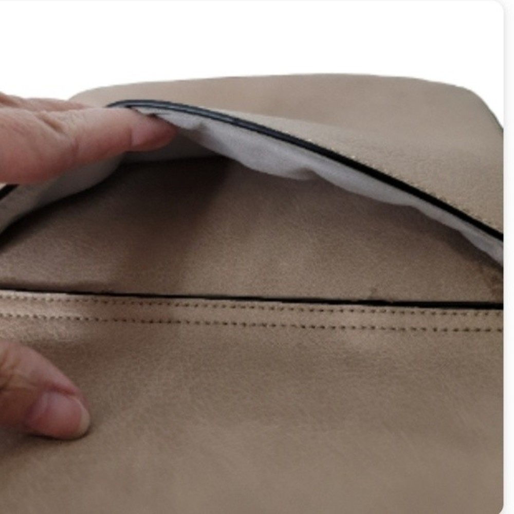 Beige large backpack * - Picture 9 of 12